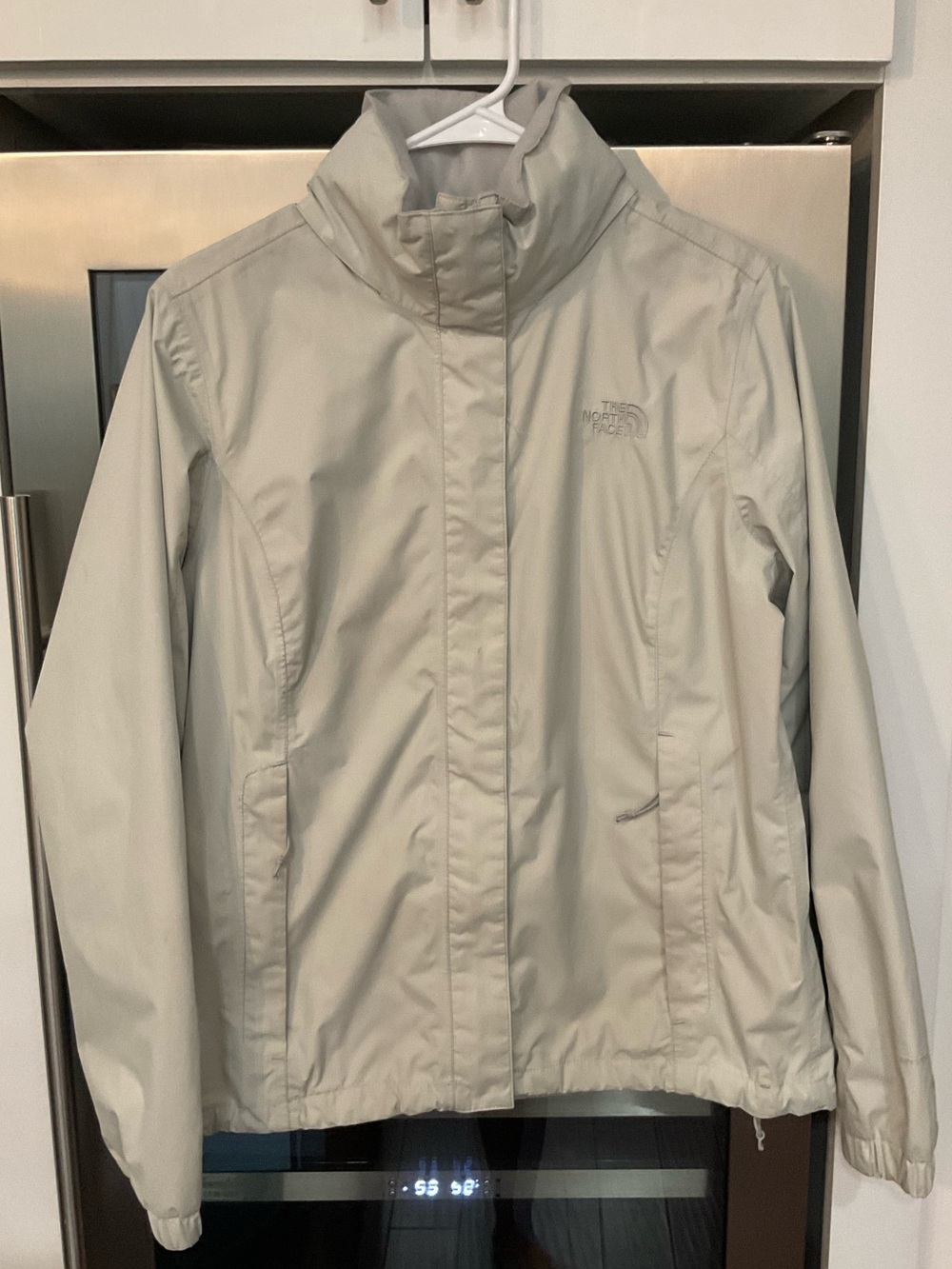 The North Face HyVent Jacket Ivory Cream